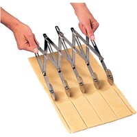 Coupe-Pâte Extensible à 7 Roues - Matfer - Bandes De 10 à 120mm