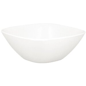 Kristallon Ravier Mélamine Blanc - Coins Arrondis - 120x120mm - 6 Pièces