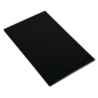 Plateau Noir En Mélamine - Zero APS - GN 1/4
