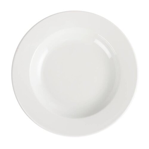 CHRselect Assiette Profonde Blanche - Olympia - 270mm - 6 Pièces