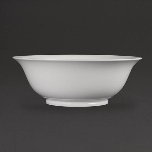 CHRselect Ravier à Salade - Porcelaine Blanche - Olympia - Ø330mm