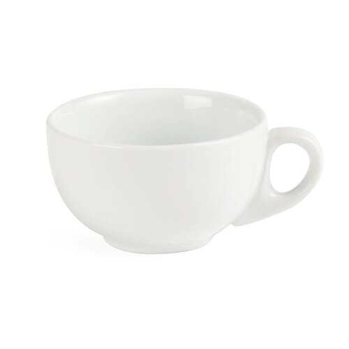 CHRselect Tasse à Cappuccino Blanche - Olympia - 284ml - 12 Pièces