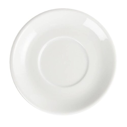 CHRselect Sous-Tasse Pour Tasse à Espresso Blanche - Olympia - Empilable - 12 Pièces