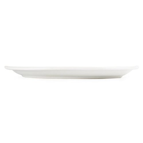 CHRselect Assiette Ovale Blanche - Olympia - 202mm - 6 Pièces