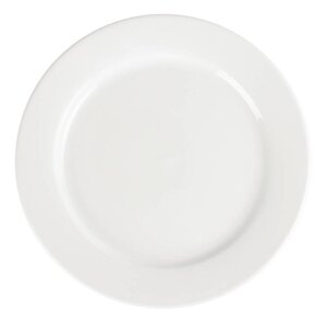 CHRselect Assiette à Large Bord Blanche - Olympia - 280mm - 6 Pièces CHRselect Assiette à Large Bord Blanche - Olympia - 280mm - 6 Pièces