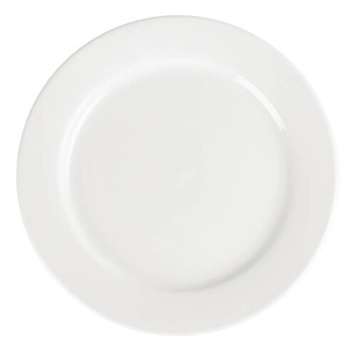 CHRselect Assiette à Large Bord Blanche - Olympia - 280mm - 6 Pièces CHRselect Assiette à Large Bord Blanche - Olympia - 280mm - 6 Pièces