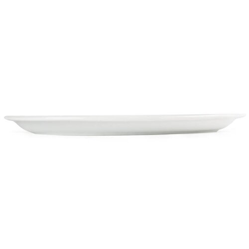 CHRselect Assiette Ovale Blanche - Olympia - 295mm - 6 Pièces