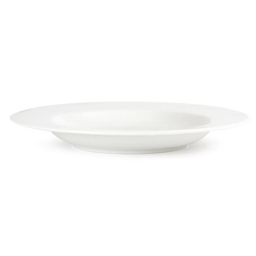CHRselect Assiette à Pâte Blanche - Olympia - 310mm - 4 Pièces