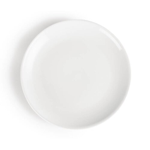 CHRselect Assiette Coupe Blanche - Olympia - 280mm - 6 Pièces