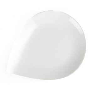 CHRselect Assiette Olympia - En Forme Goutte D'Eau - 255x207mm - 6 Pièces