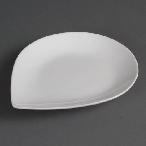 CHRselect Assiette Olympia - En Forme Goutte D'Eau - 255x207mm - 6 Pièces CHRselect Assiette Olympia - En Forme Goutte D'Eau - 255x207mm - 6 Pièces