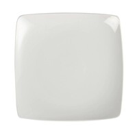 Assiette Courbée Carrée - Olympia - 250mm - 4 Pièces