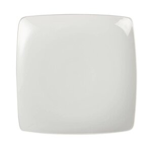CHRselect Assiette Courbée Carrée - Olympia - 250mm - 4 Pièces