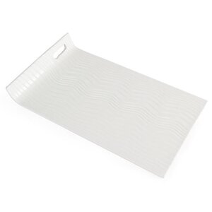 CHRselect Plat Rectangulaire à Ectrémité Relevée Blanc - Olympia - 380x225x45mm