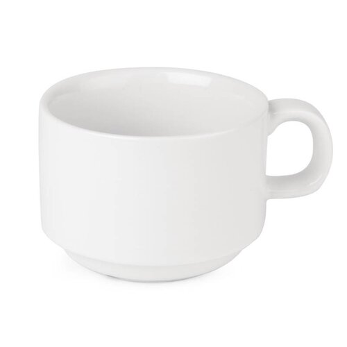Athena Tasse à Café Athena - Porcelaine Blanche - 200ml - 24 Pièces Athena Tasse à Café Athena - Porcelaine Blanche - 200ml - 24 Pièces