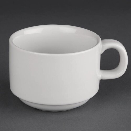 Athena Tasse à Café Athena - Porcelaine Blanche - 200ml - 24 Pièces Athena Tasse à Café Athena - Porcelaine Blanche - 200ml - 24 Pièces