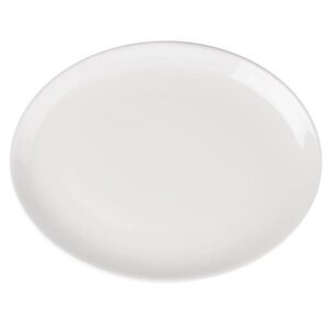 Athena Assiette Creuse Ovale - Athena - Porcelaine Blanche - 254x178mm - 12 Pièces