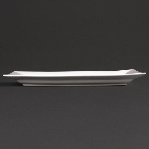 CHRselect Plat Rectangulaire à Bord Large - Lumina - 310x175mm - 2 Pièces