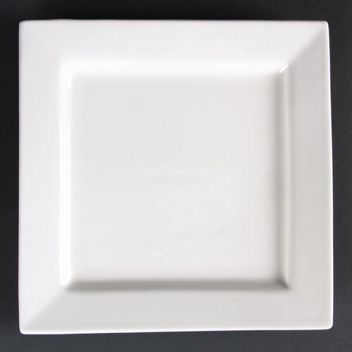 CHRselect Assiette Carrée Lumina - 233mm - 4 Pièces