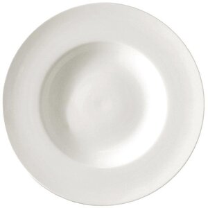 CHRselect Assiette à Pâte/Soupe Lumina - Porcelaine Fine - 310mm - 2 Pièces