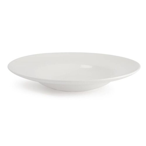 CHRselect Assiette à Pâte/Soupe Lumina - Porcelaine Fine - 310mm - 2 Pièces
