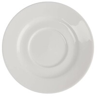 Soucoupe Lumina - Porcelaine Fine - 110mm - 6 Pièces