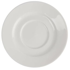 CHRselect Soucoupe Lumina - Porcelaine Fine - 110mm - 6 Pièces