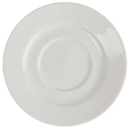 CHRselect Soucoupe Lumina - Porcelaine Fine - 110mm - 6 Pièces