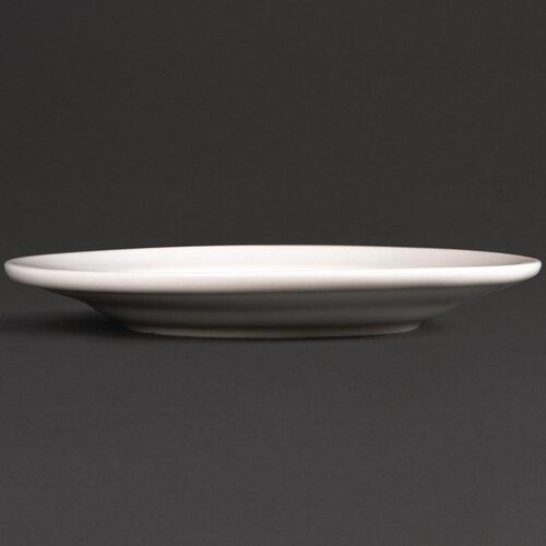 CHRselect Soucoupe Lumina - Porcelaine Fine - 110mm - 6 Pièces