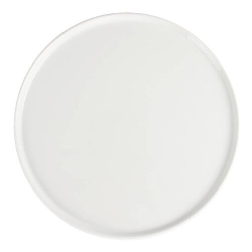 CHRselect Assiette à Pizza Blanche - Olympia - 330mm - 4 Pièces