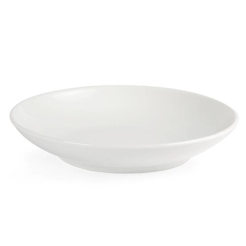 CHRselect Assiette Creuse Blanche - Olympa - 260mm - 6 Pièces