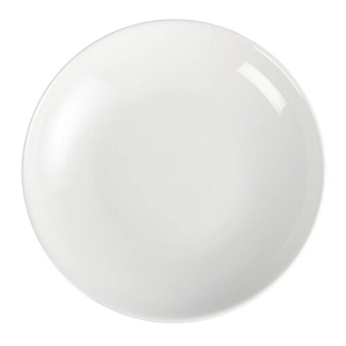 CHRselect Assiette Creuse Blanche - Olympa - 260mm - 6 Pièces