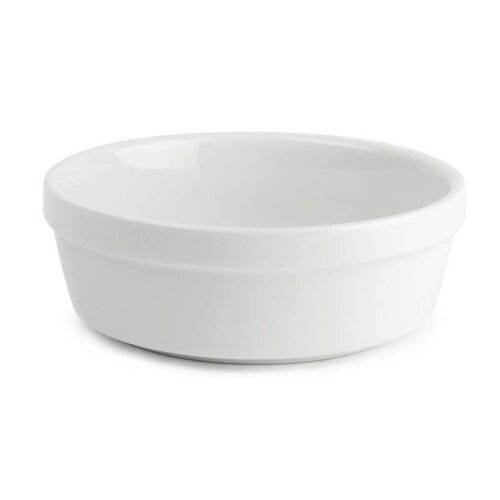 CHRselect Plat à Gratin Rond Blanc - Olympia - 119x119x41(h)mm - 6 Pièces