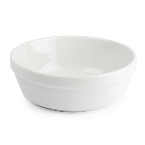 CHRselect Plat à Gratin Rond Blanc - Olympia - 137x137x47(H)mm - 6 Pièces