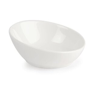 Lumina Mini Bol Incliné Lumina - Porcelaine Fine - 75mm - 6 Pièces Lumina Mini Bol Incliné Lumina - Porcelaine Fine - 75mm - 6 Pièces