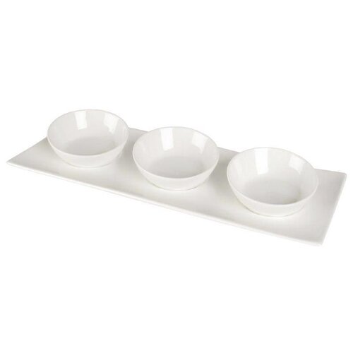 Lumina Mini Bol Incliné Lumina - Porcelaine Fine - 75mm - 6 Pièces