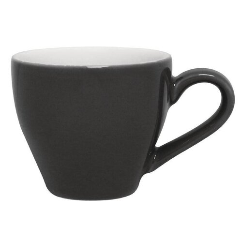 CHRselect Tasse à Espresso Olympia - Grise - 100ml - 12 Pièces