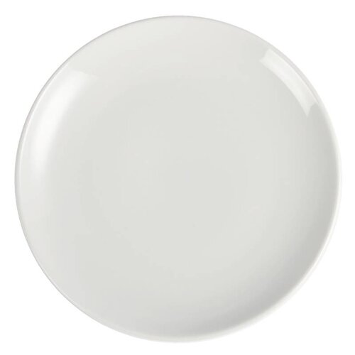 CHRselect Assiette Coupe Blanche - Olympia - 230mm - 12 Pièces