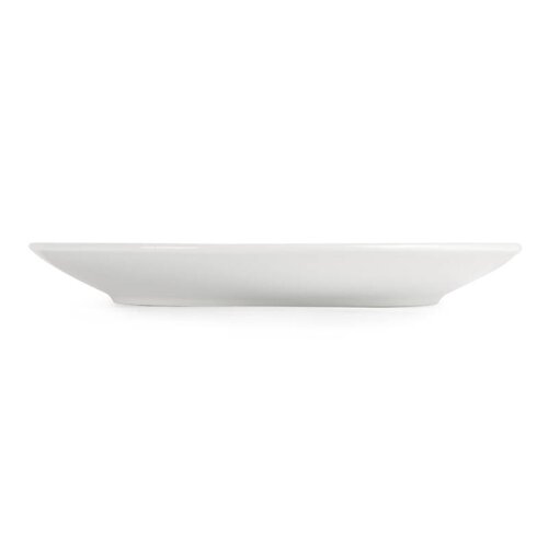 CHRselect Assiette Coupe Blanche - Olympia - 230mm - 12 Pièces