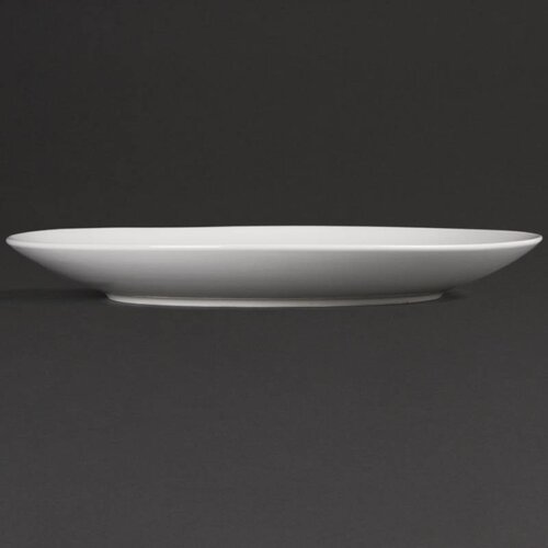 CHRselect Assiette Coupe Blanche - Olympia - 310mm - 6 Pièces
