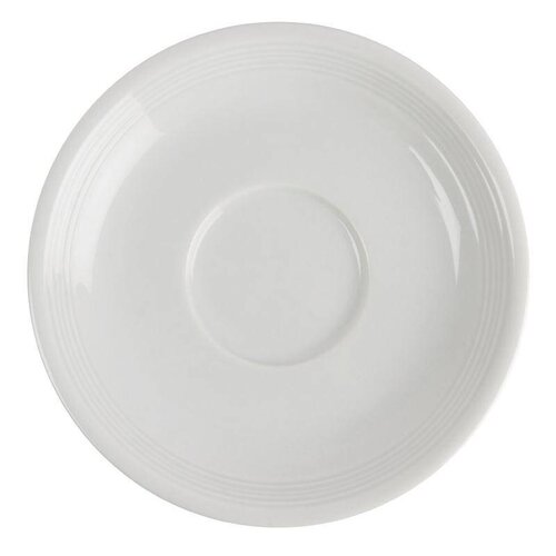 CHRselect Soucoupe Pour Tasse à Thé Empilable - Linear Olympia - 200ml - 12 Pièces