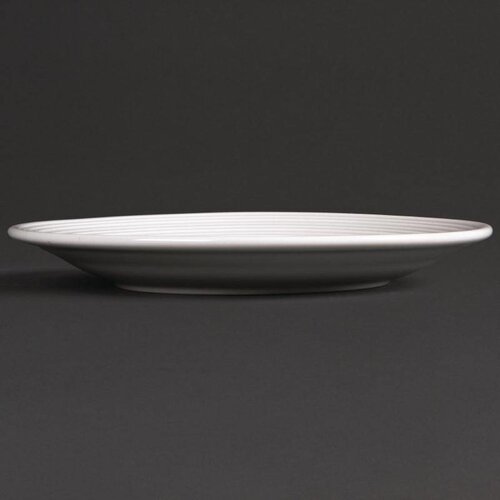 CHRselect Assiette à Bord Large - Linear Olympia - 150mm - 12 Pièces