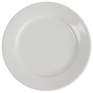 CHRselect Assiette à Bord Large - Linear Olympia - 200mm - 12 Pièces
