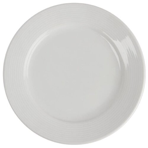 CHRselect Assiette à Bord Large - Linear Olympia - 200mm - 12 Pièces