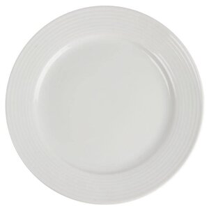 CHRselect Assiette à Bord Large - Linear Olympia - 250mm - 12 Pièces