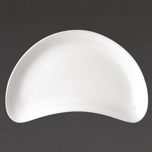 CHRselect Assiette à Salade Croissant - Linear Olympia - 200mm - 12 Pièces