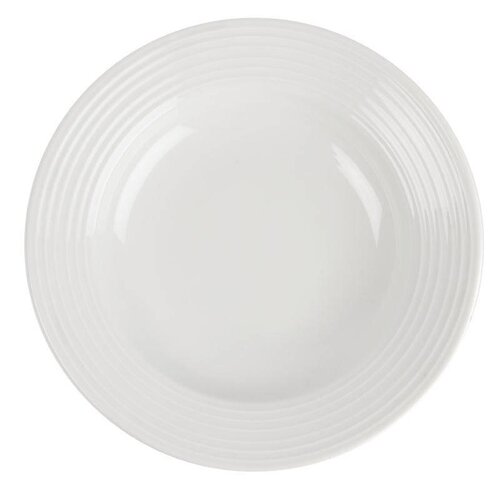 CHRselect Assiette à Pâtes - Linear Olympia - 230mm - 12 Pièces