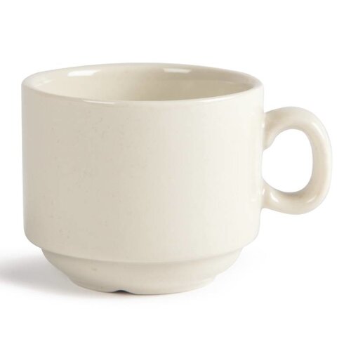 CHRselect Tasse à Espresso Empilable - Ivory Olympia - 90ml - 12 Pièces