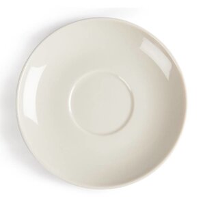 CHRselect Soucoupe Pour Tasse à Espresso - Blanche - Olympia - 90ml - 12 Pièces