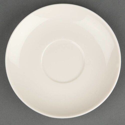 CHRselect Soucoupe Pour Tasse à Espresso - Blanche - Olympia - 90ml - 12 Pièces
